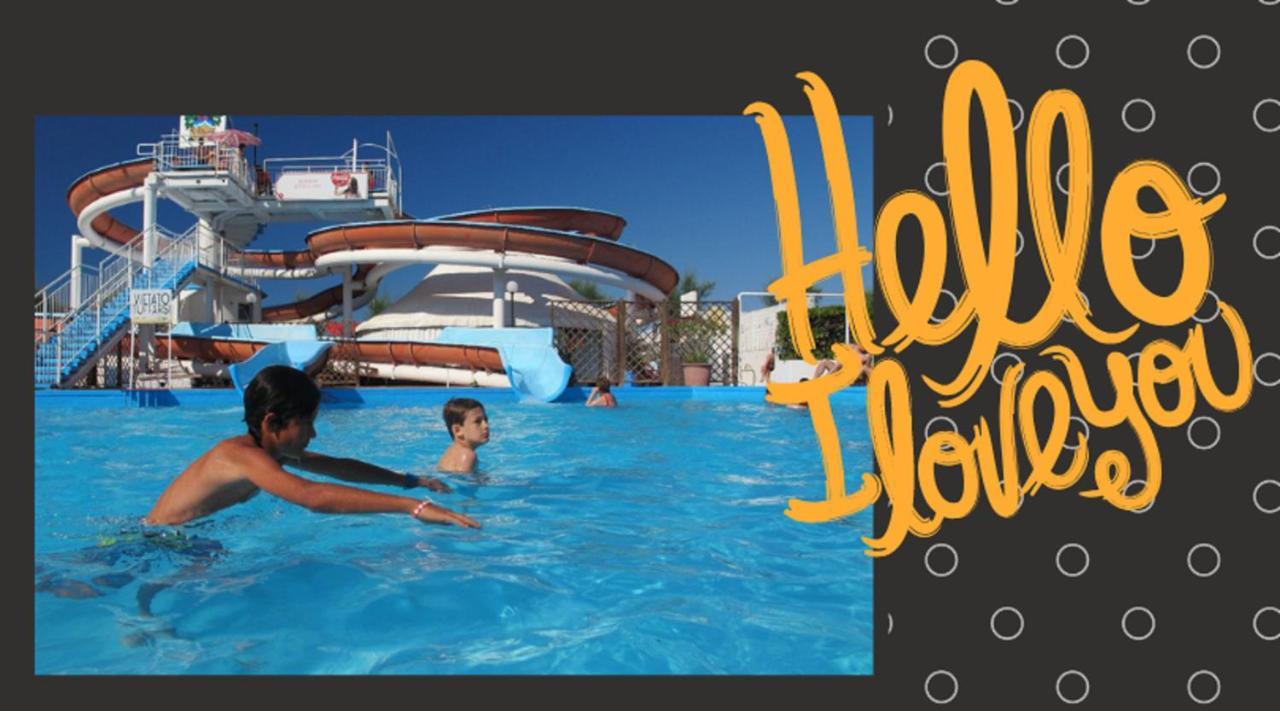 Riccione Beach Hotel - Enjoy Your Summer -Beach Village Incluso ภายนอก รูปภาพ